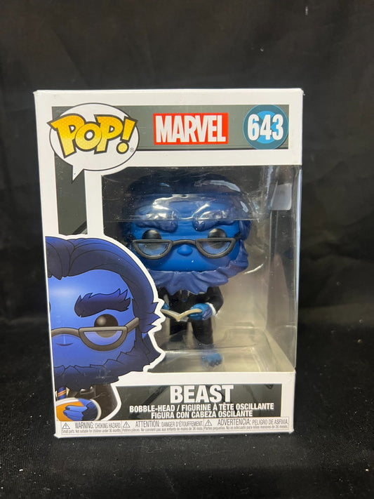 Beast X-Men Marvel Funko Pop! Vinyl #643 