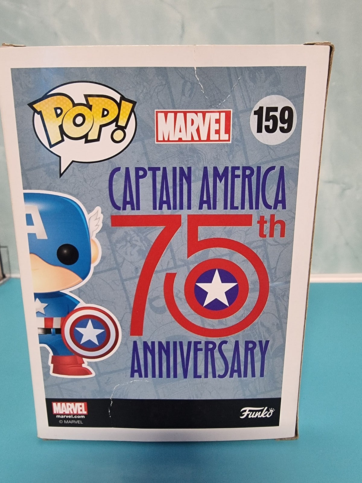 Funko Pop #159 Marvel CAPTAIN AMERICA With Photon Shield