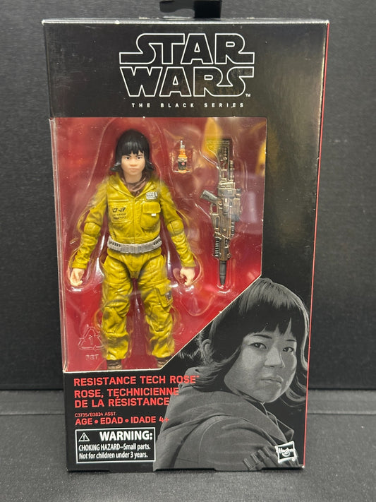 Star Wars The Black Series Resistance Tech Rose #55 6 inch Action Figure