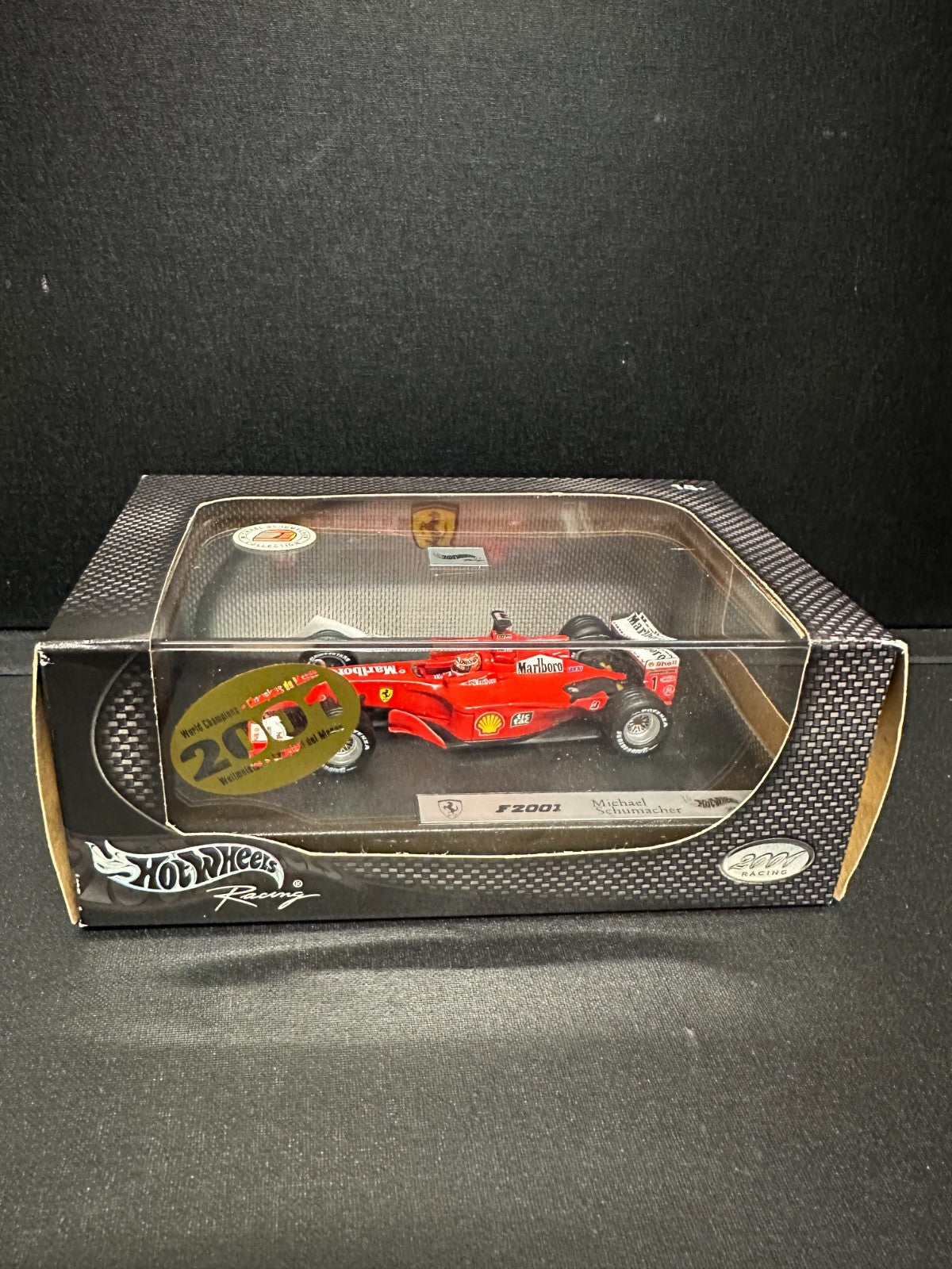 Hot Wheels Racing Michael Schumacher Ferrari F2001 1:43 Scale 50213 Diecast Car