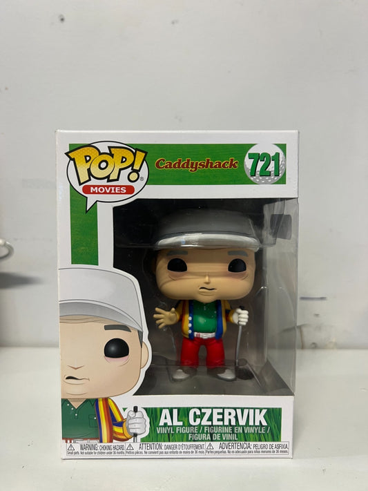 Al Czervik Funko Pop 721 Boxed + Soft Protector Caddyshack