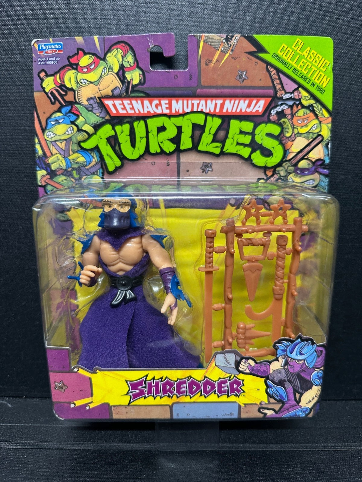 Playmates  Teenage Mutant Ninja Turtles Shredder 25th Anniversary Figure