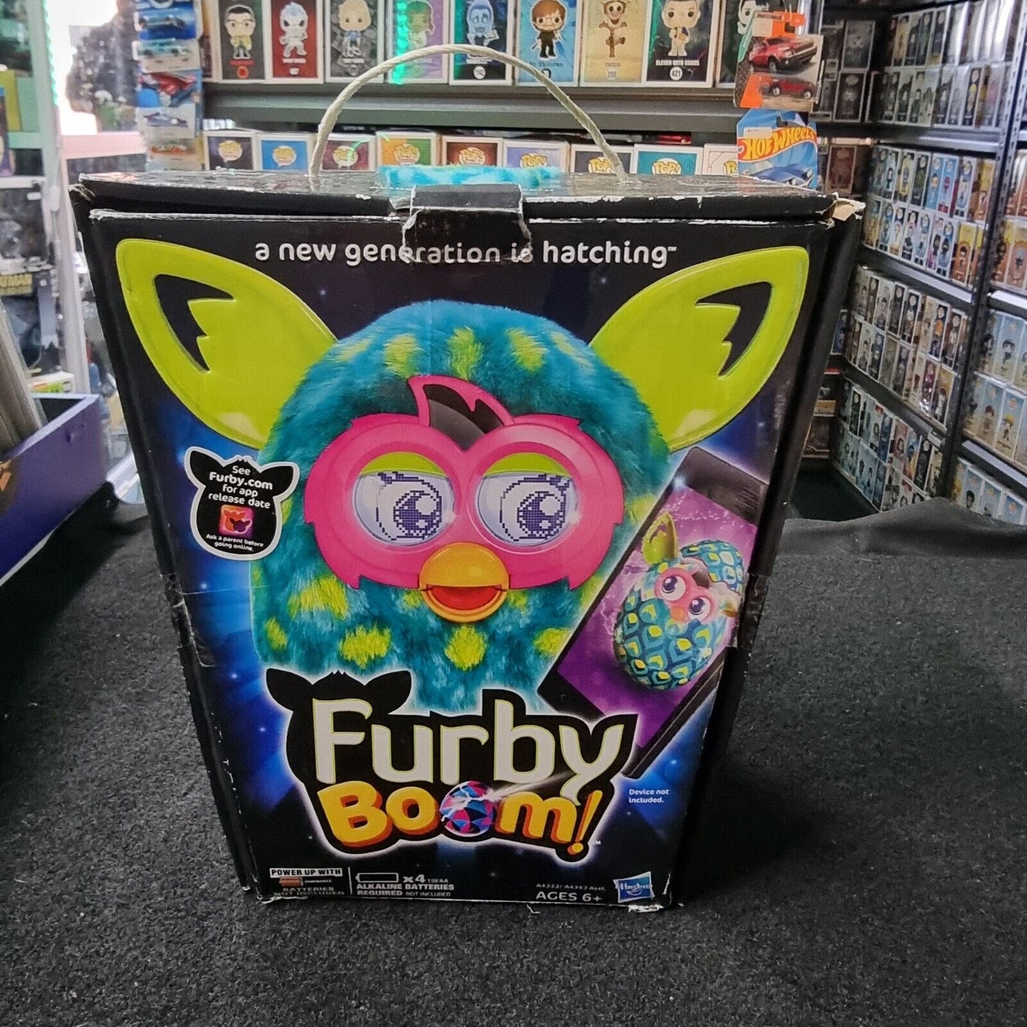 Hasbro Furby Boom Interactive Electronic Toy Peacock