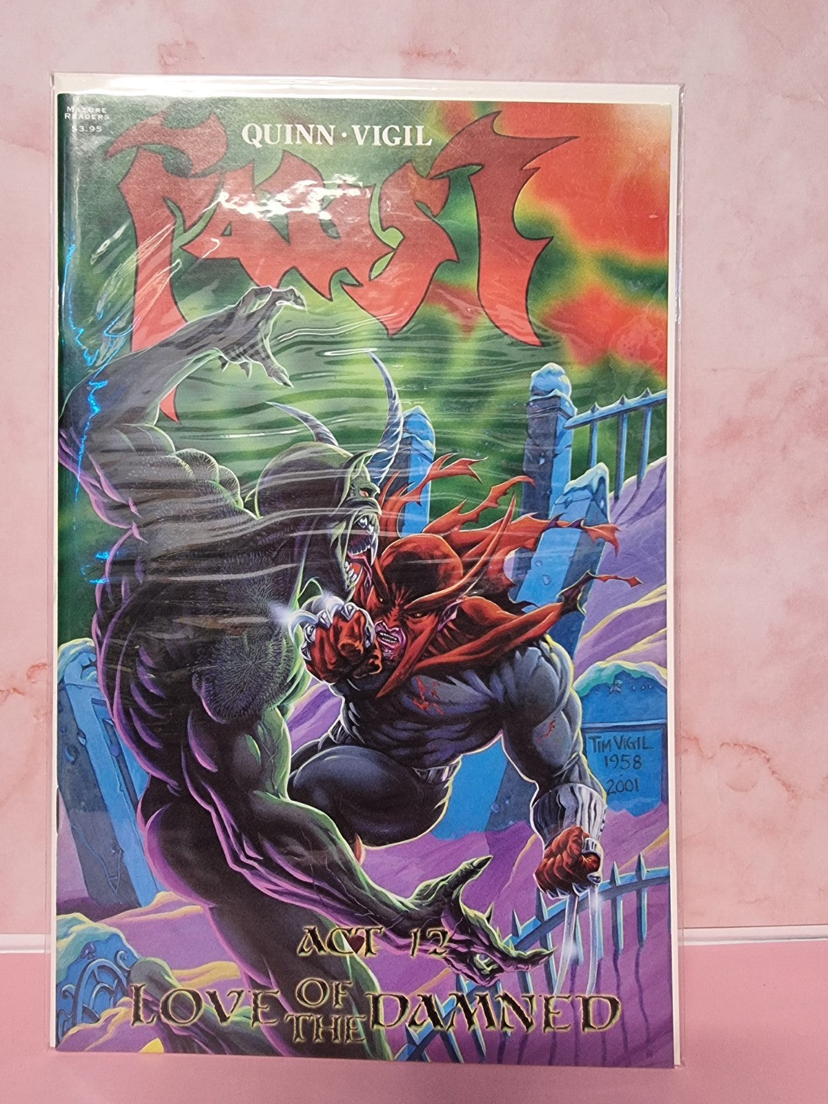 Faust Love of the Damned Rebel Edition Act 12 Tim Vigil Art & David Quinn