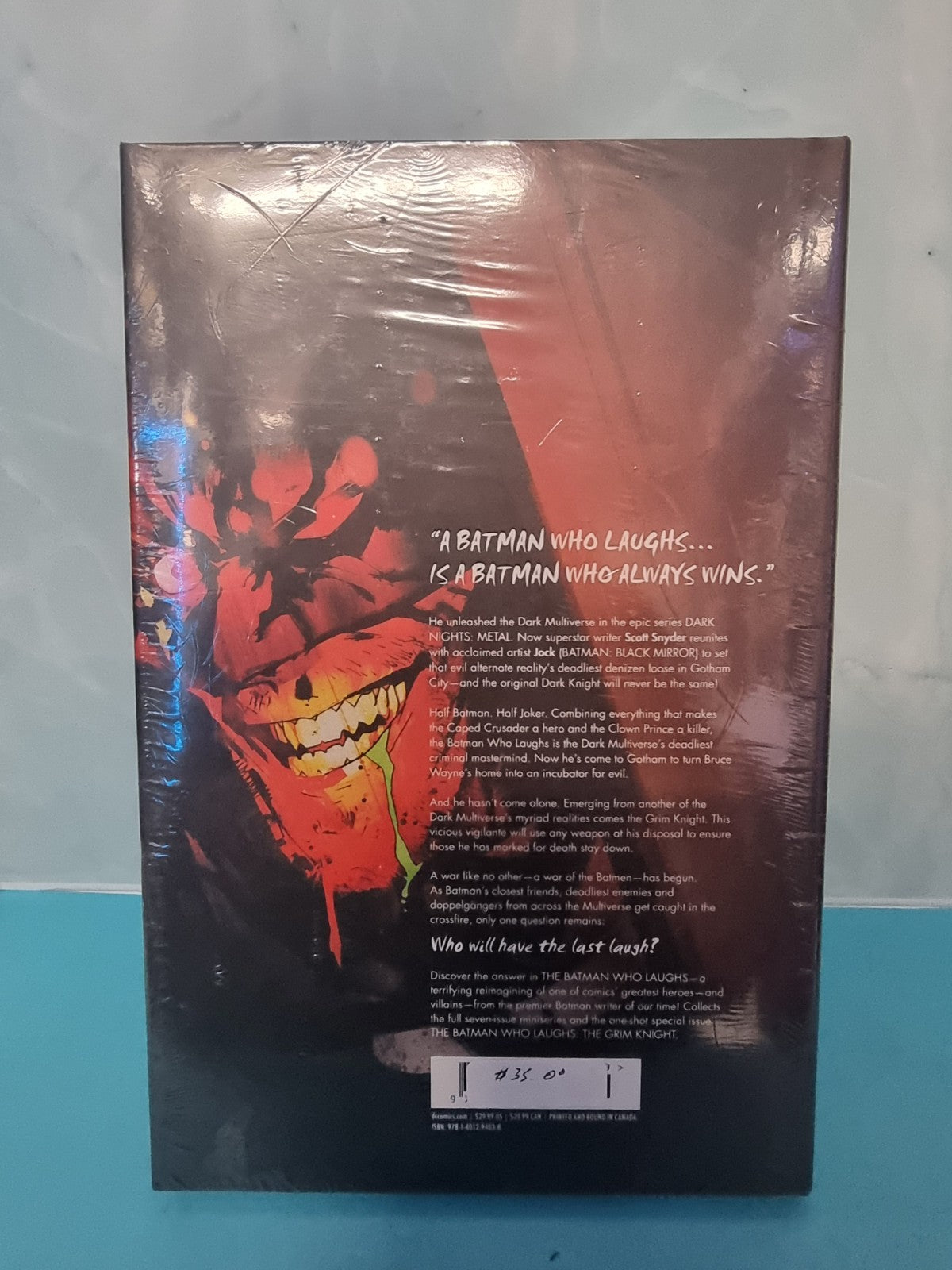 The Batman Who Laughs by Scott Snyder & Jock (Hardcover)