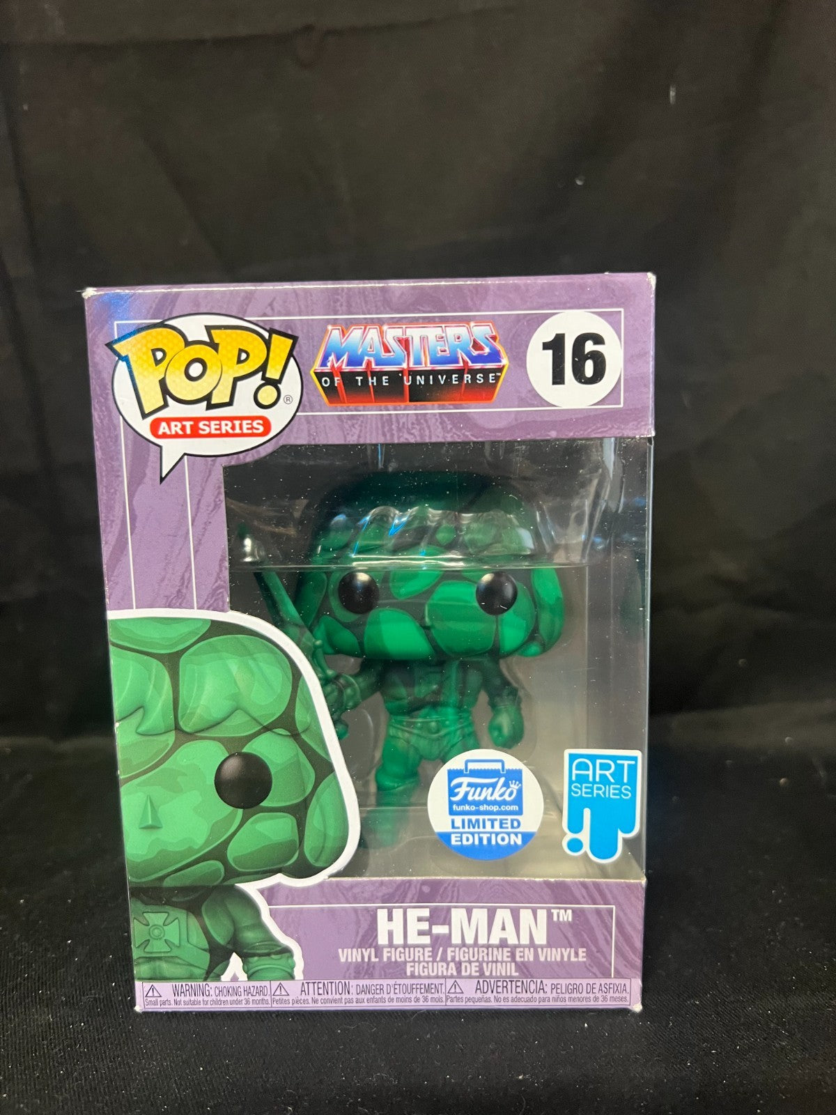 Masters of the Universe He-Man #16 Art Series Funko Shop Exclusive Pop!