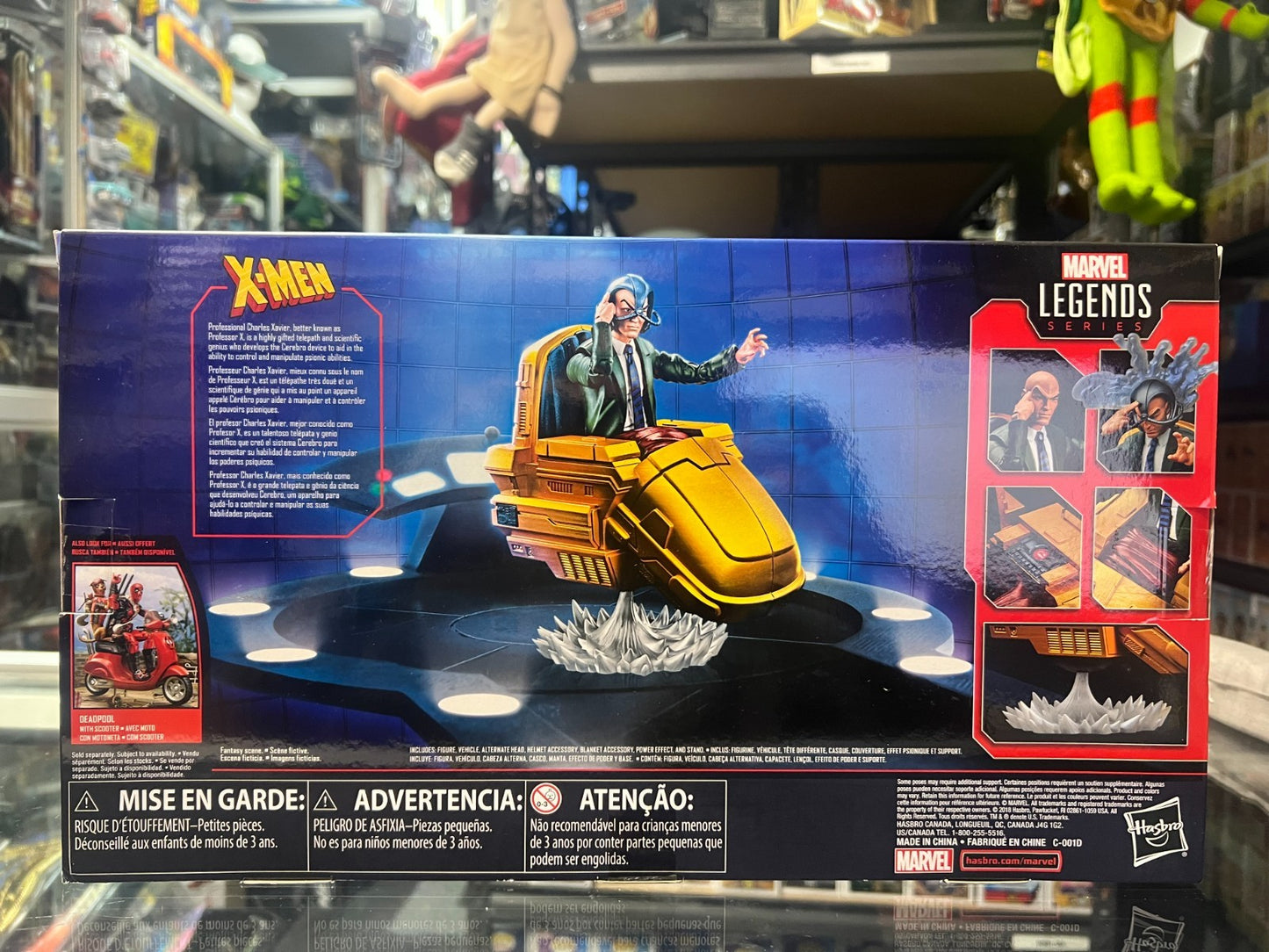 X-Men - Professor X with Hover Chair Marvel Legends Deluxe 6" Scale Figure "New"