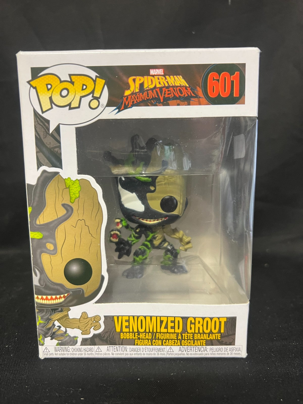 Funko POP! Marvel Spider-Man: Maximum Venom Venomized Groot #601