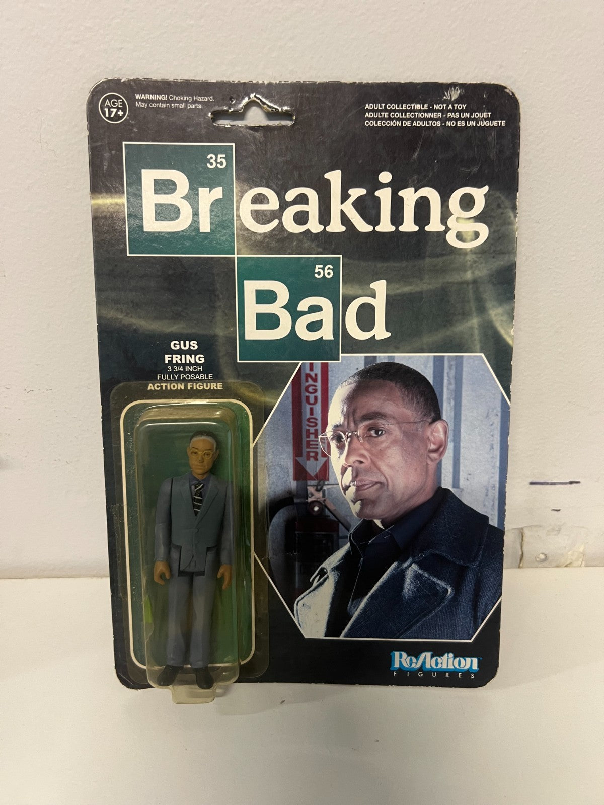 Funko Super 7 ReAction Breaking Bad Gus Fring 3.75” Action Figure