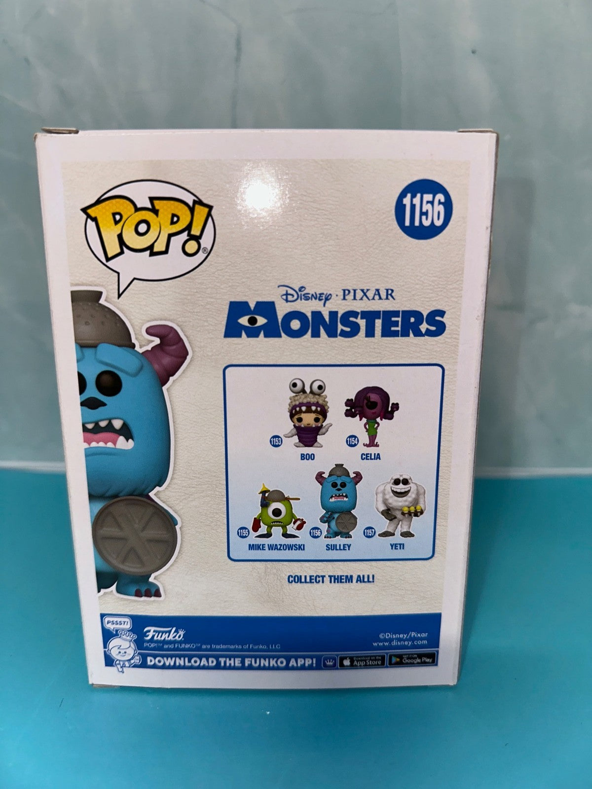 Funko POP! Disney Monsters Inc Sulley w/Lid  #1156