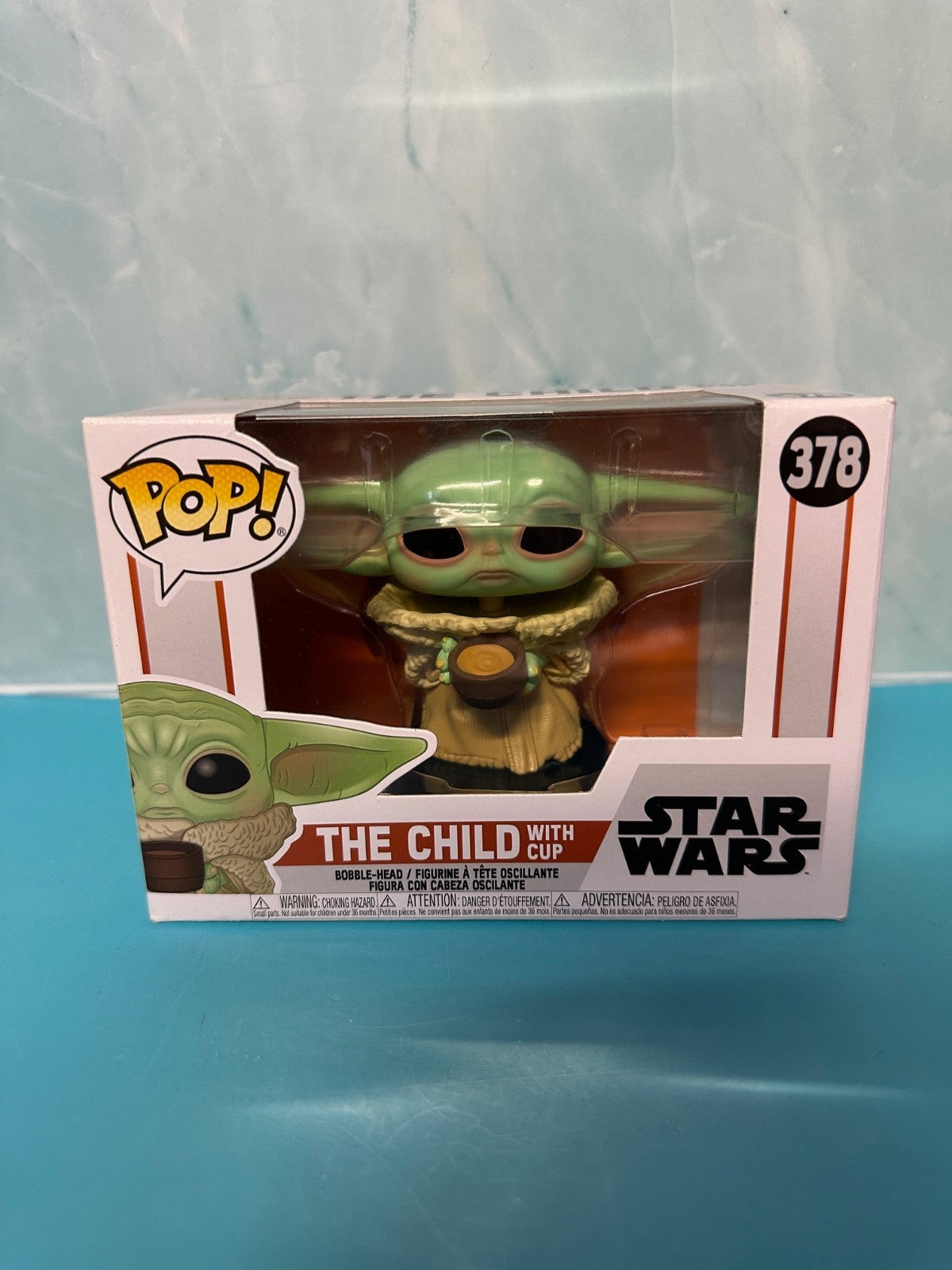 Funko POP! Star Wars  Mandalorian The Child with Cup #378