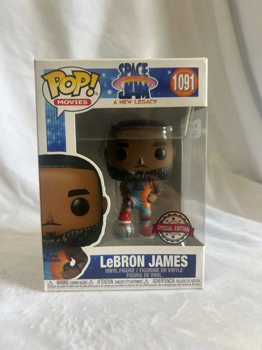 LeBron James Space Jam SE 1091 Funko Pop Vinyl New