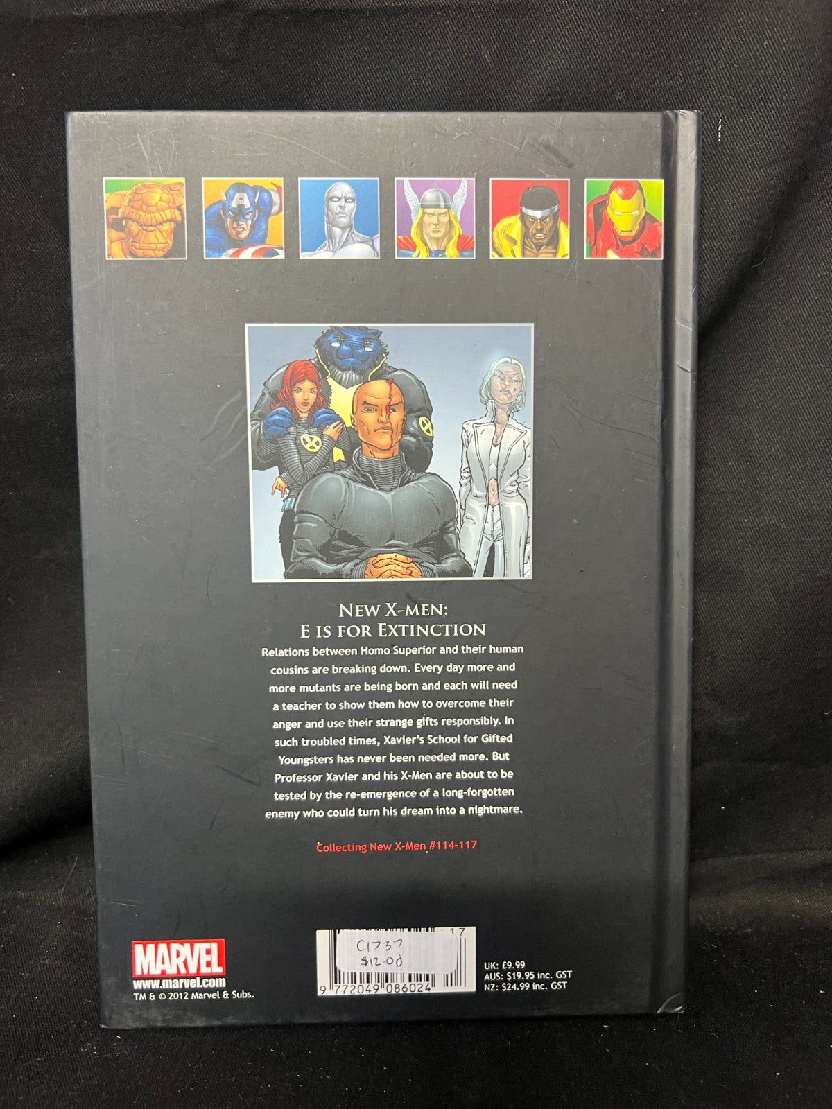 Marvel New X-Men: E is For Extinction T.U.G.N.C #23 Comic Book Hardcover