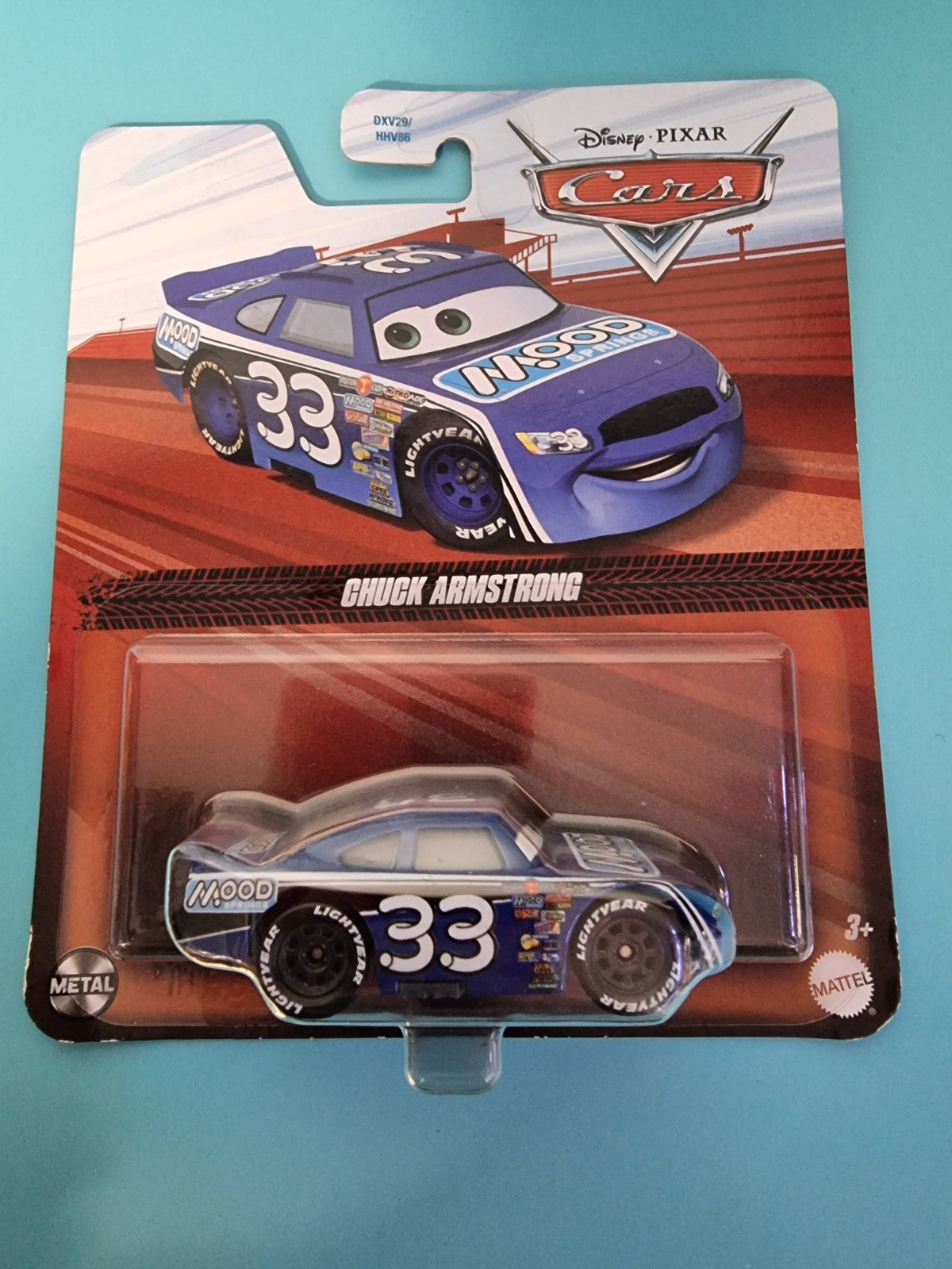 DISNEY CARS CHUCK ARMSTRONG MOOD SPRINGS #33