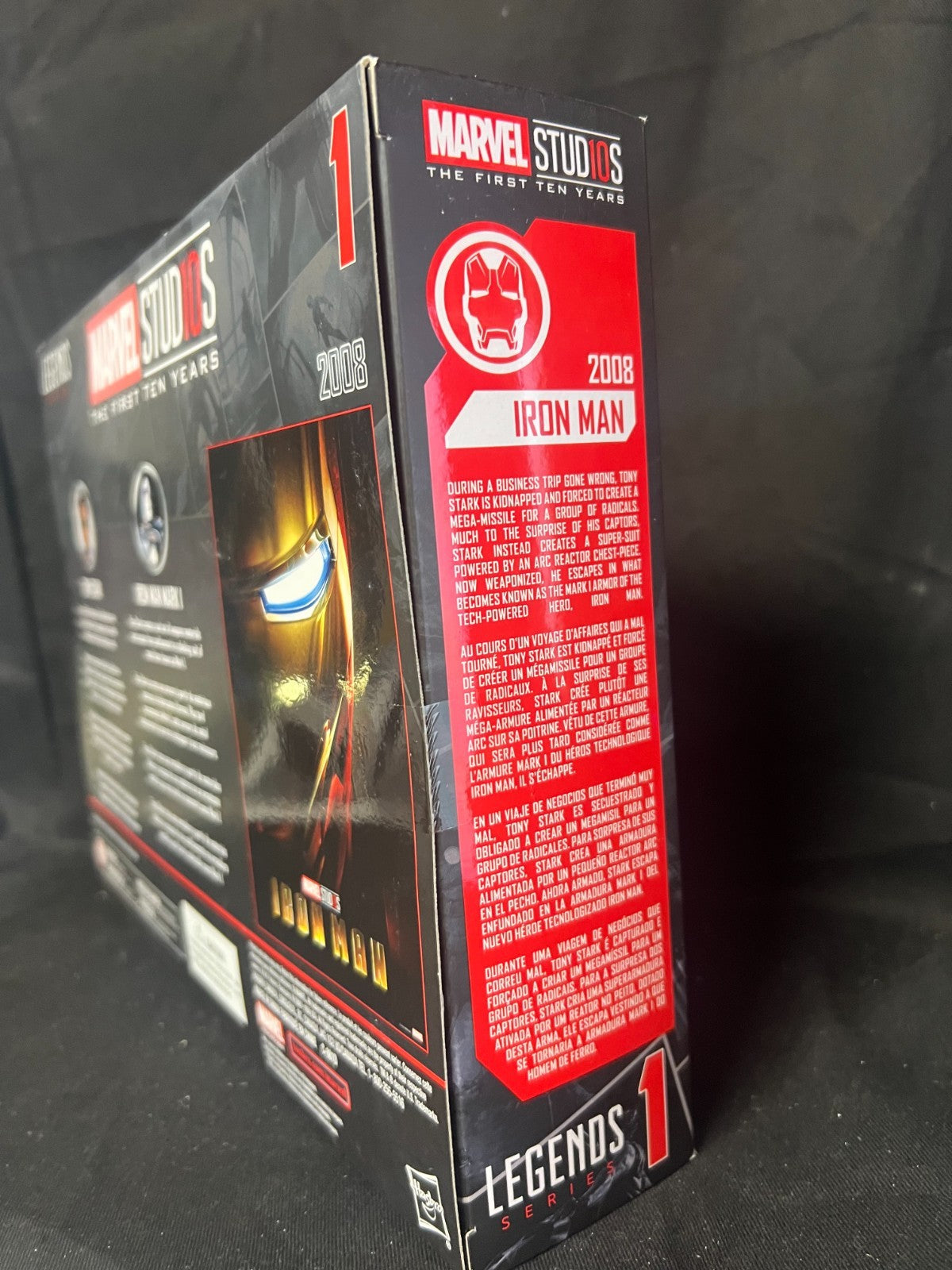 2017 Marvel Legends First 10 Years Iron Man Tony Stark Iron Mark I 2 Pack New
