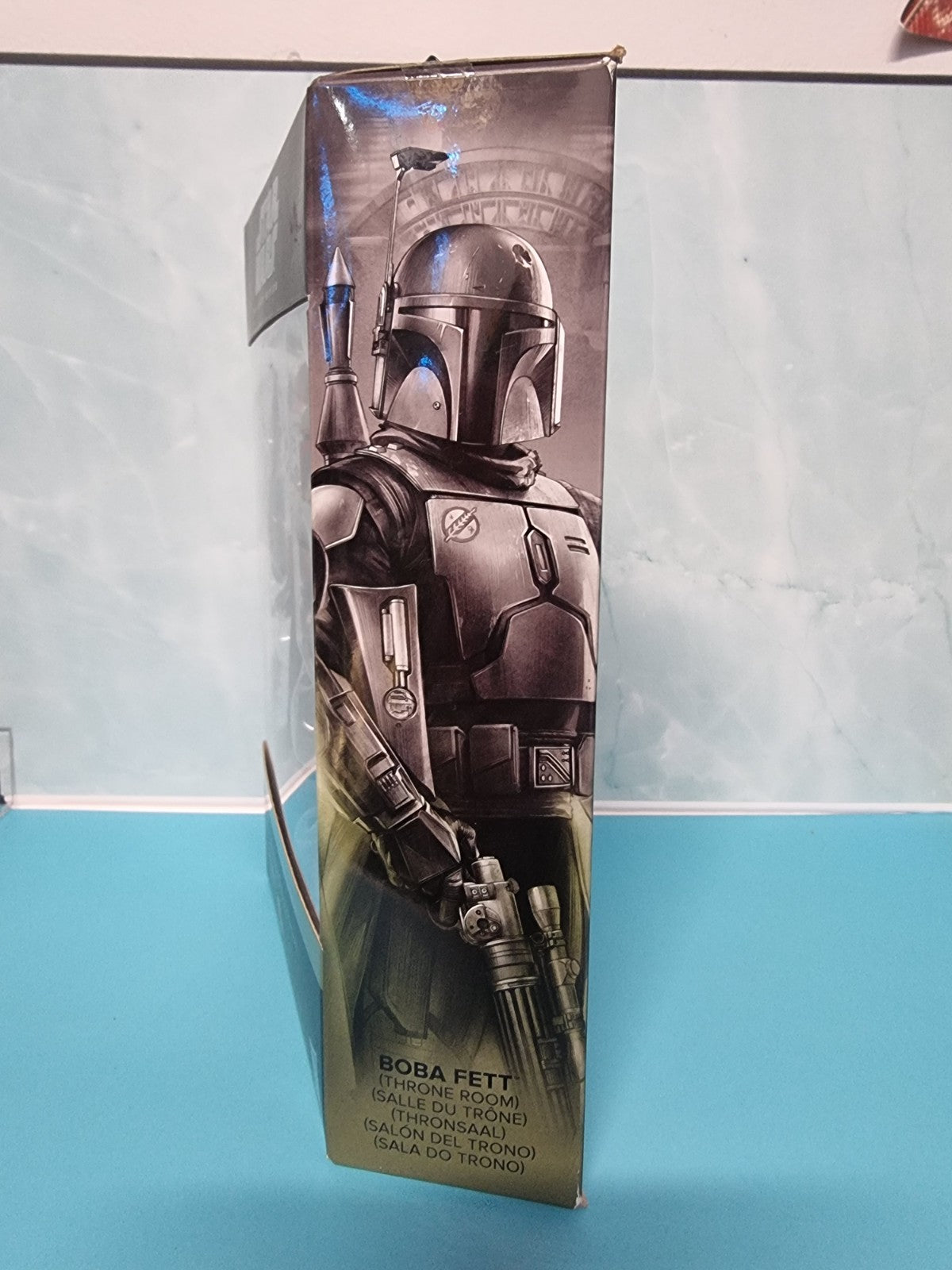 HASBRO STAR WARS BLACK SERIES DELUXE THE BOOK OF BOBA FETT THRONE ROOM 6" FIGURE