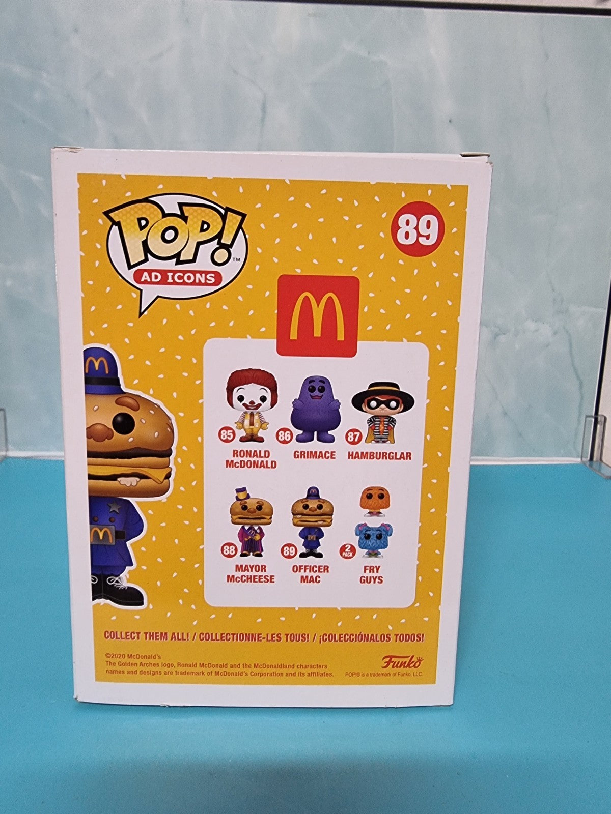 McDonald's Officer Mac Funko Pop #89 Ad Icons Vinyl Figure