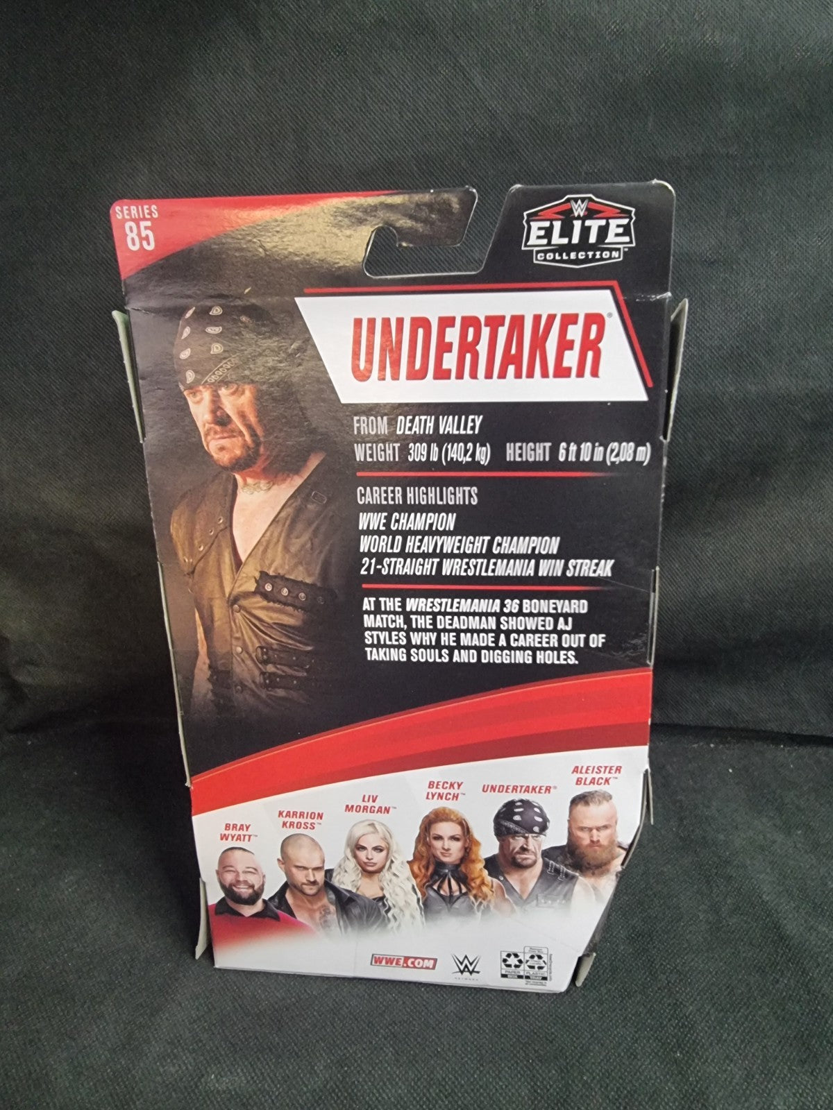 Elite Collection Series 85 Undertaker Action Figure [Boneyard Match]