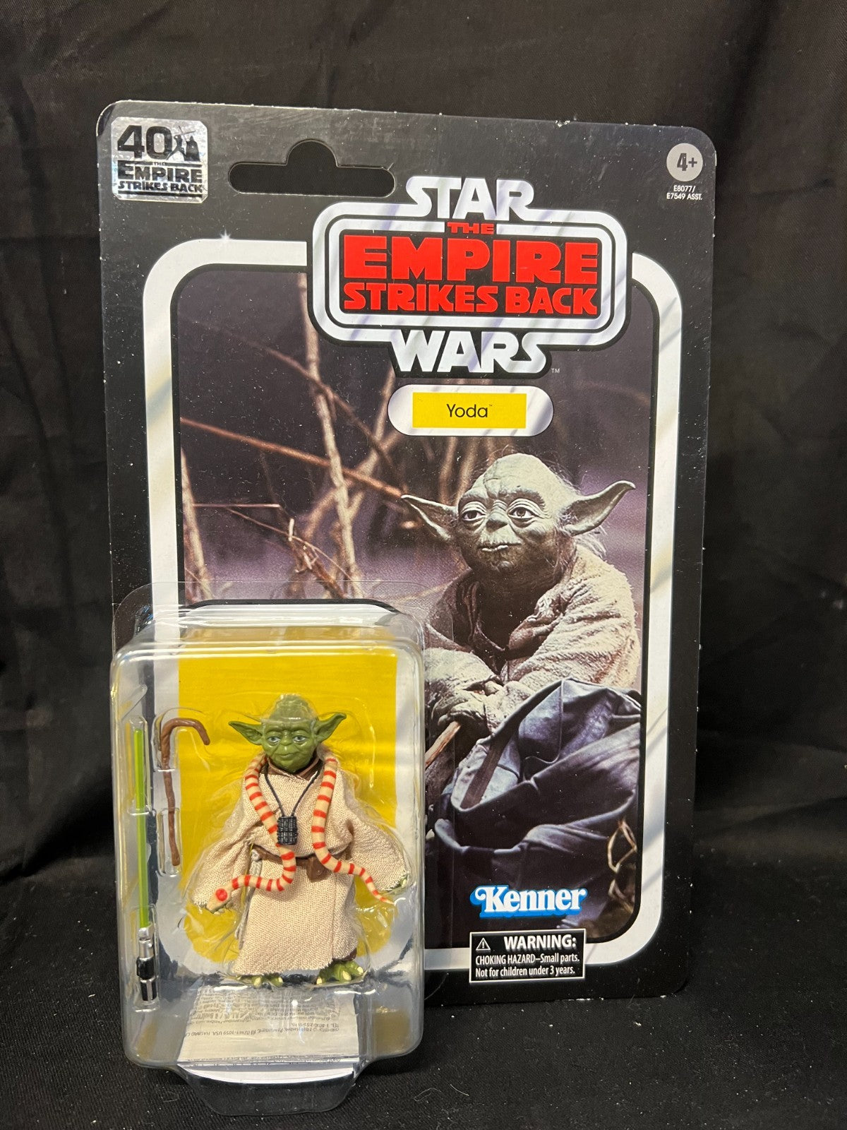 Star Wars The Empire Strikes Back 40th Anniversary Yoda Kenner Action Figure NEW