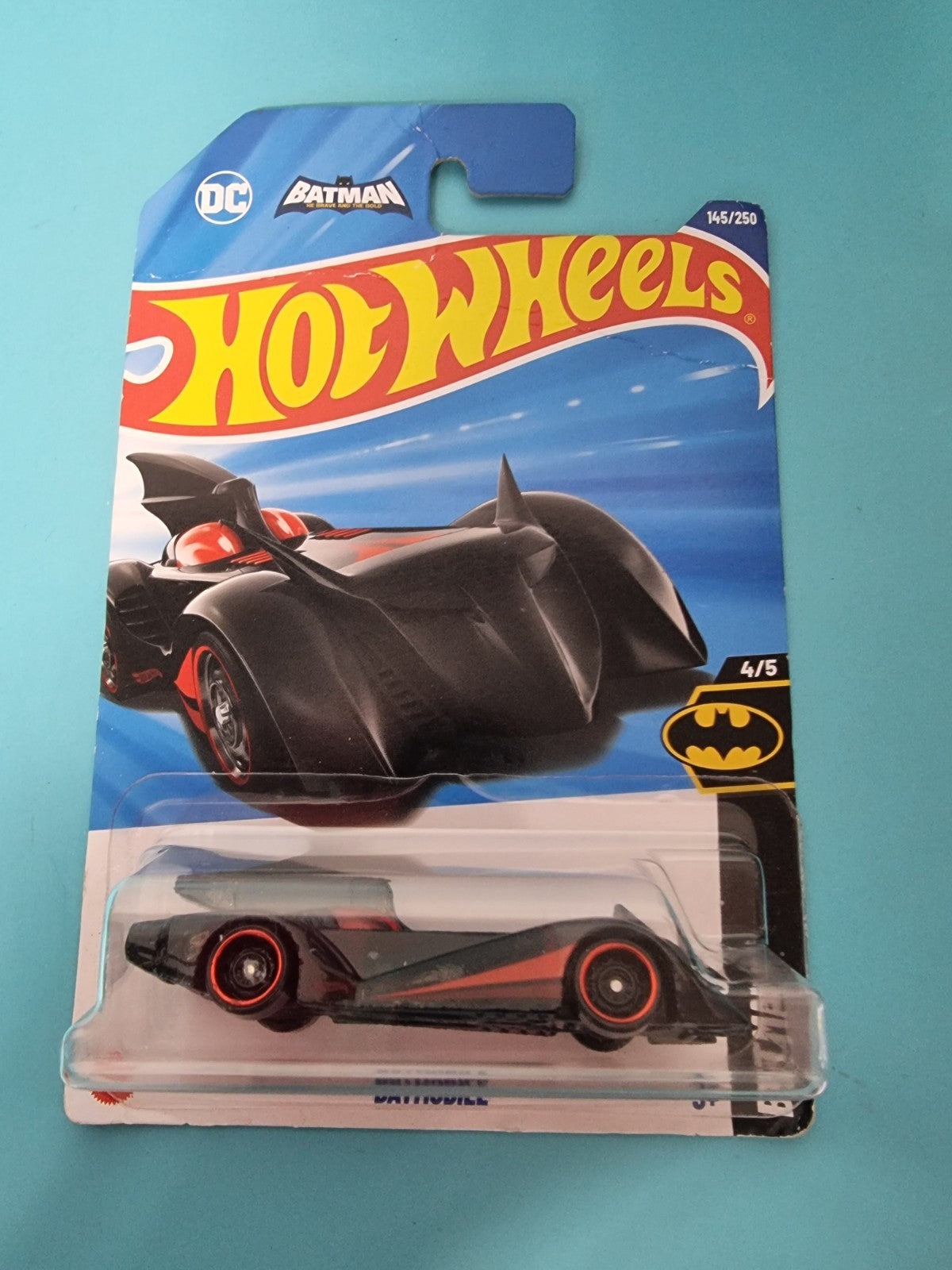 Hot Wheels Batmobile "HE BRAVE AND THE BOLD" Dc Comics 2024