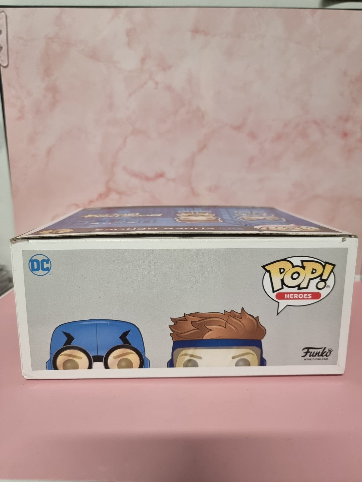 DC Super Heroes - Blue Beetle & Booster Gold Pop! Heroes Figures 2 Pack