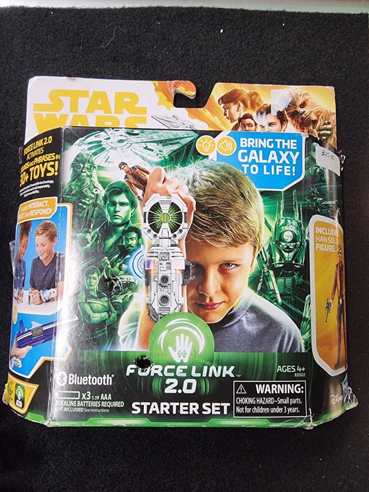 Star Wars Force Link 2.0 Starter Set includes Han Solo Action Figure Wearable S1