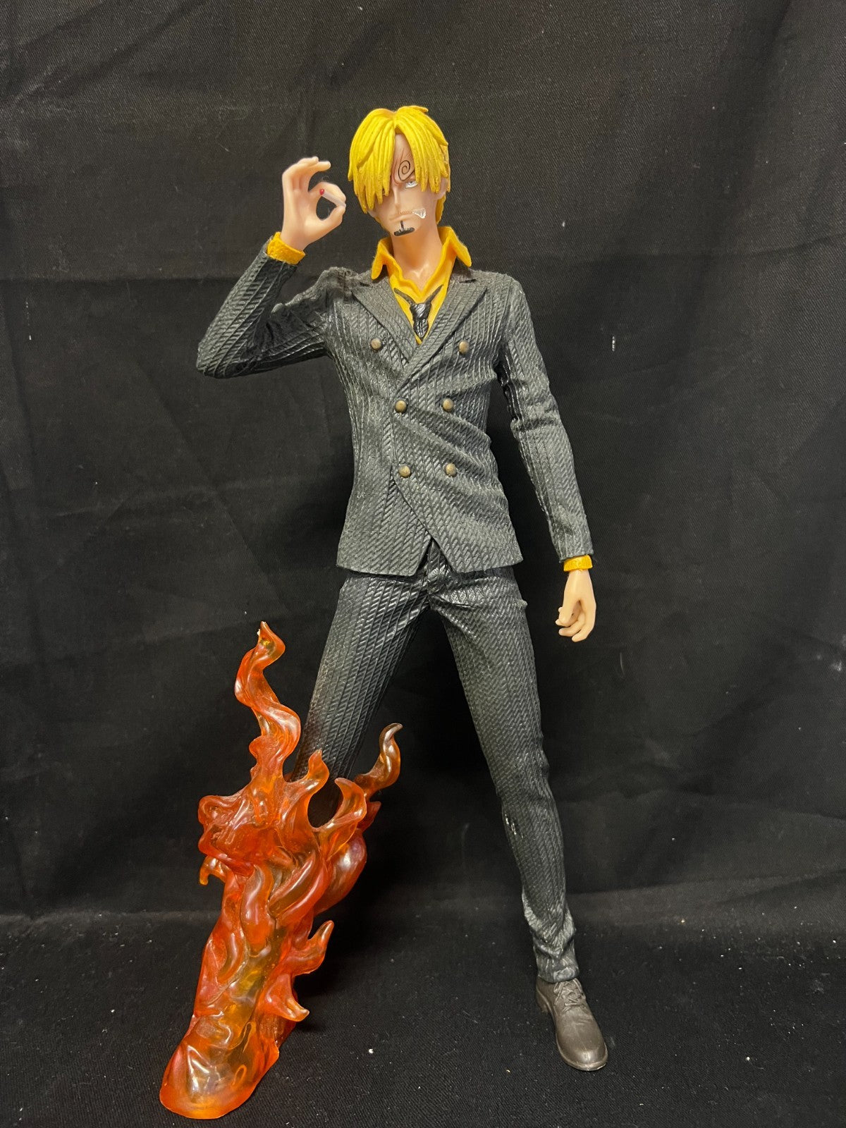 Anime One Piece Series Bloody Bandage Vinsmoke Sanji Figure Ornament No Box 32cm
