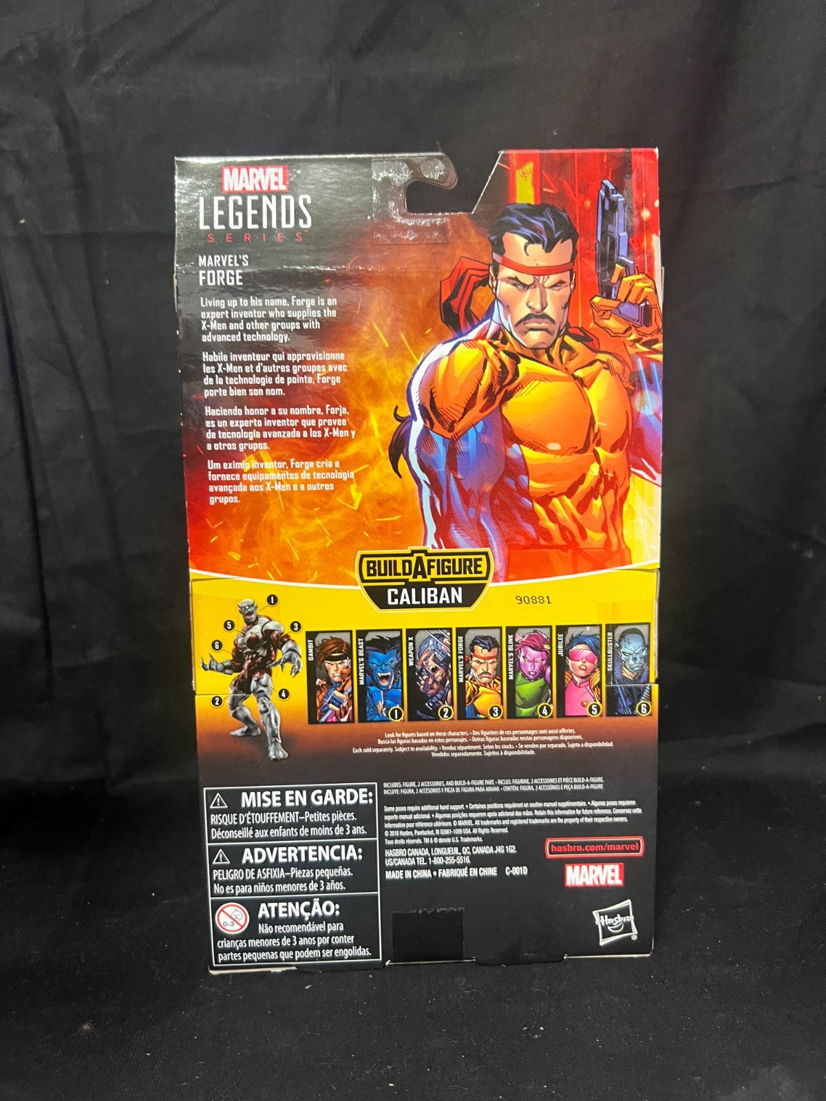Marvel Legends X-Men Forge 6" Action Figure Caliban BAF Wave 2018 Hasbro New