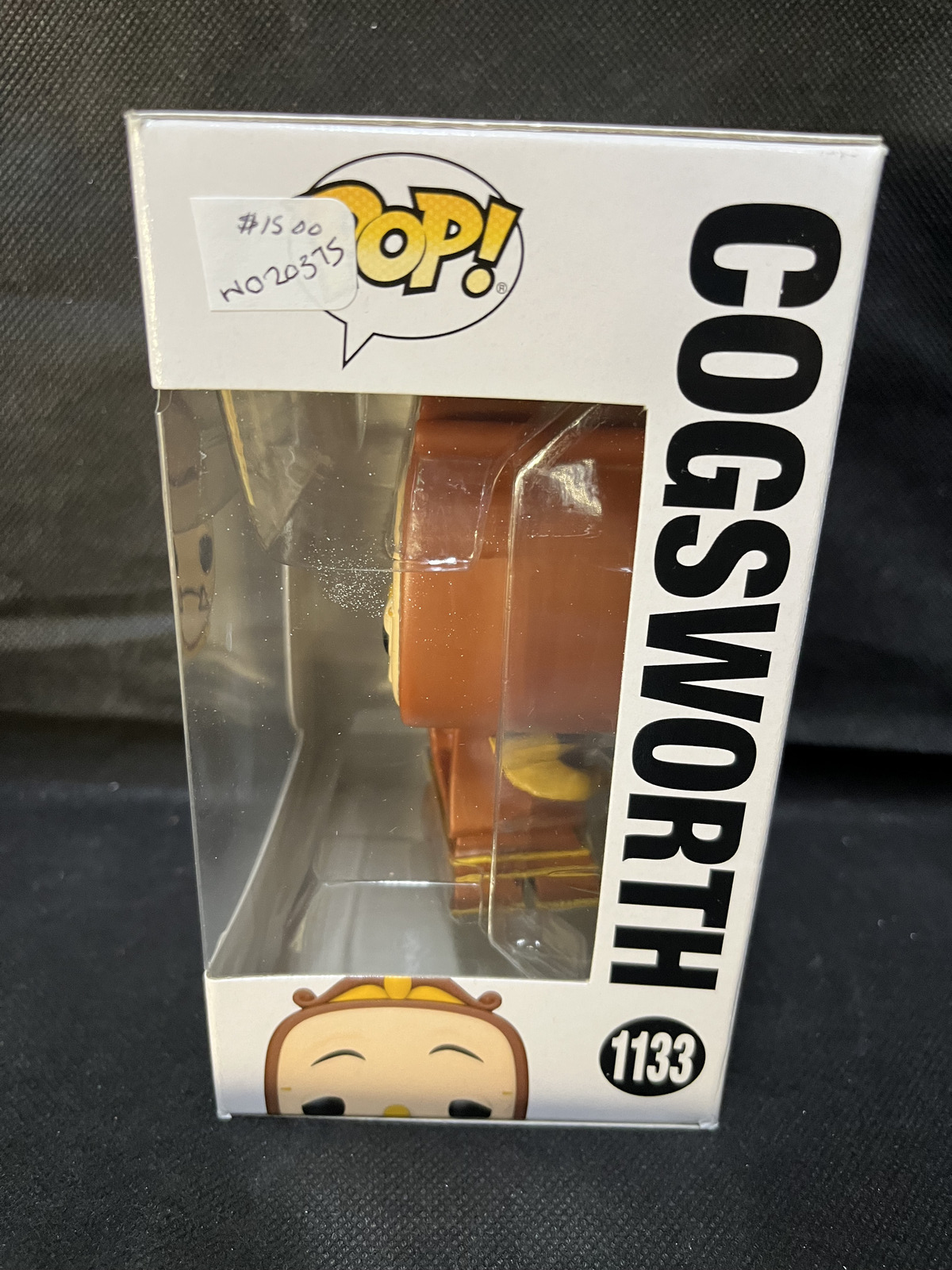 Funko Pop! Disney Beauty and the Beast Cogsworth #1133