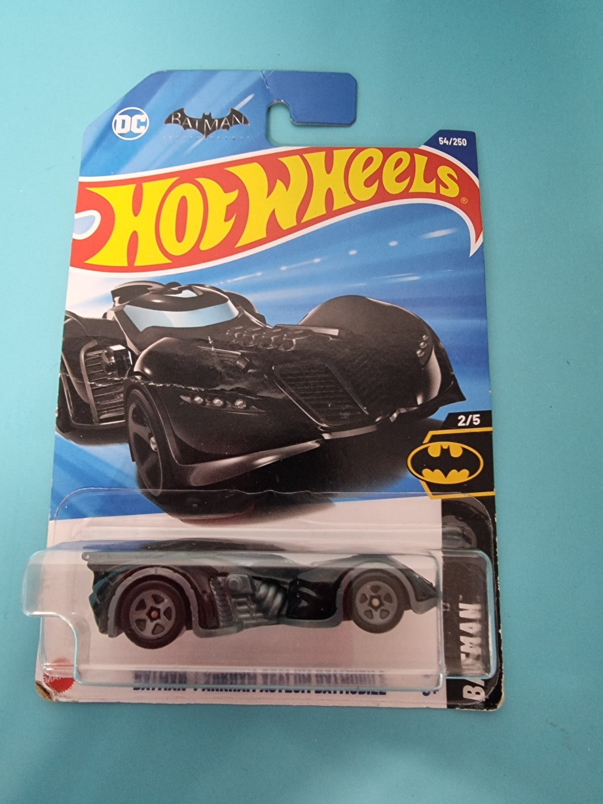 Hot Wheels BATMAN ARKHAM ASYLUM BATMOBILE #54/250
