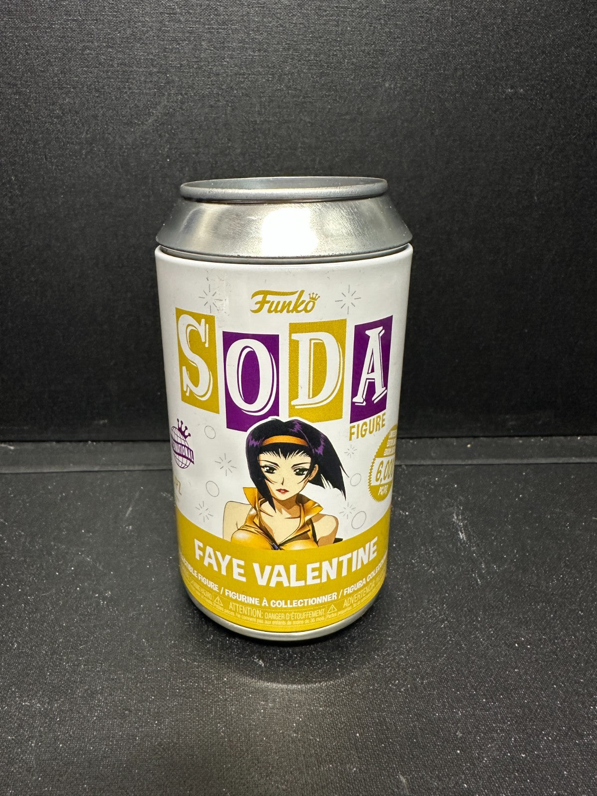 Funko Soda Animation Cowboy Bebop FAYE VALENTINE - Box Lunch Exclusive - Opened