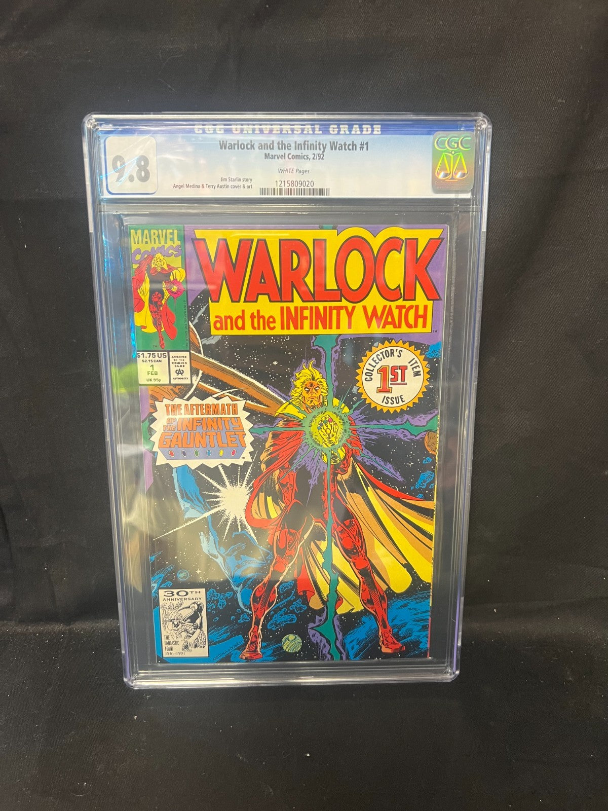 Warlock And The Infinity Watch #1 CGC 9.8 Marvel 1st Issue