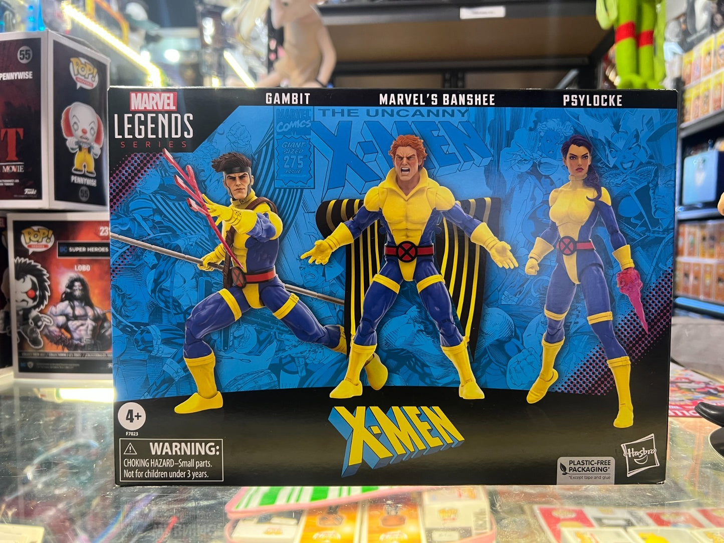 Marvel Legends Series X-Men Gambit Marvel's Banshee Psylocke 6" Figures MIB