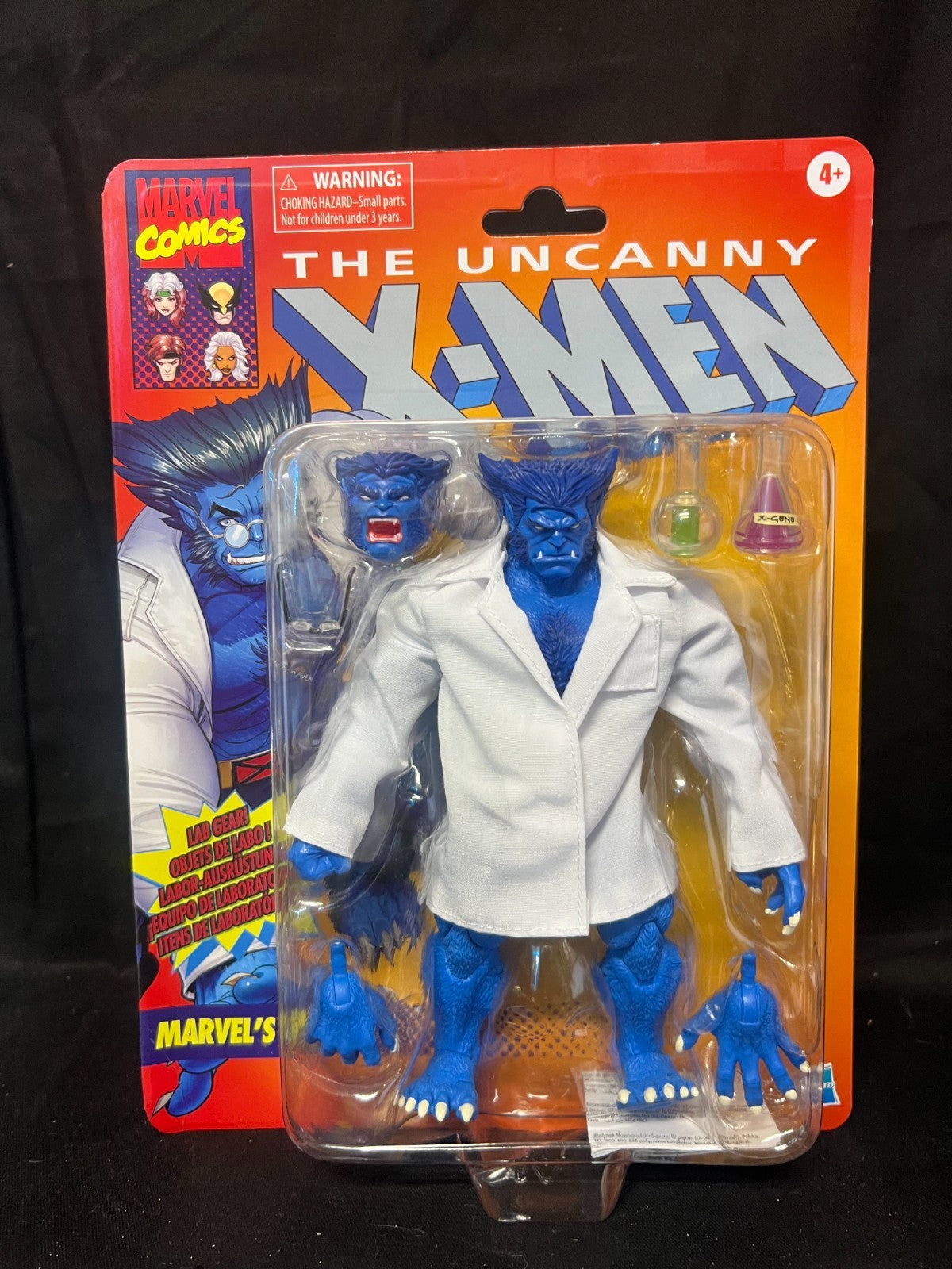 2022 HASBRO MARVEL COMICS THE UNCANNY X-MEN MARVEL'S BEAST MOSC