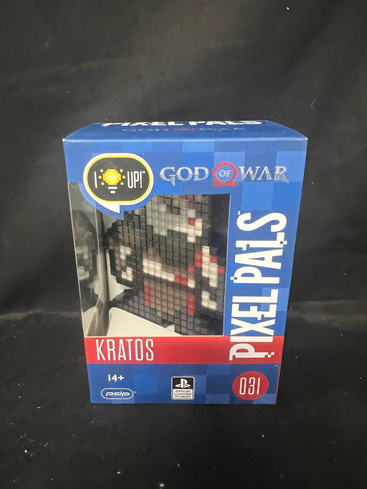 PIXEL PALS KRATOS GOD OF WAR #031 LIGHT UP