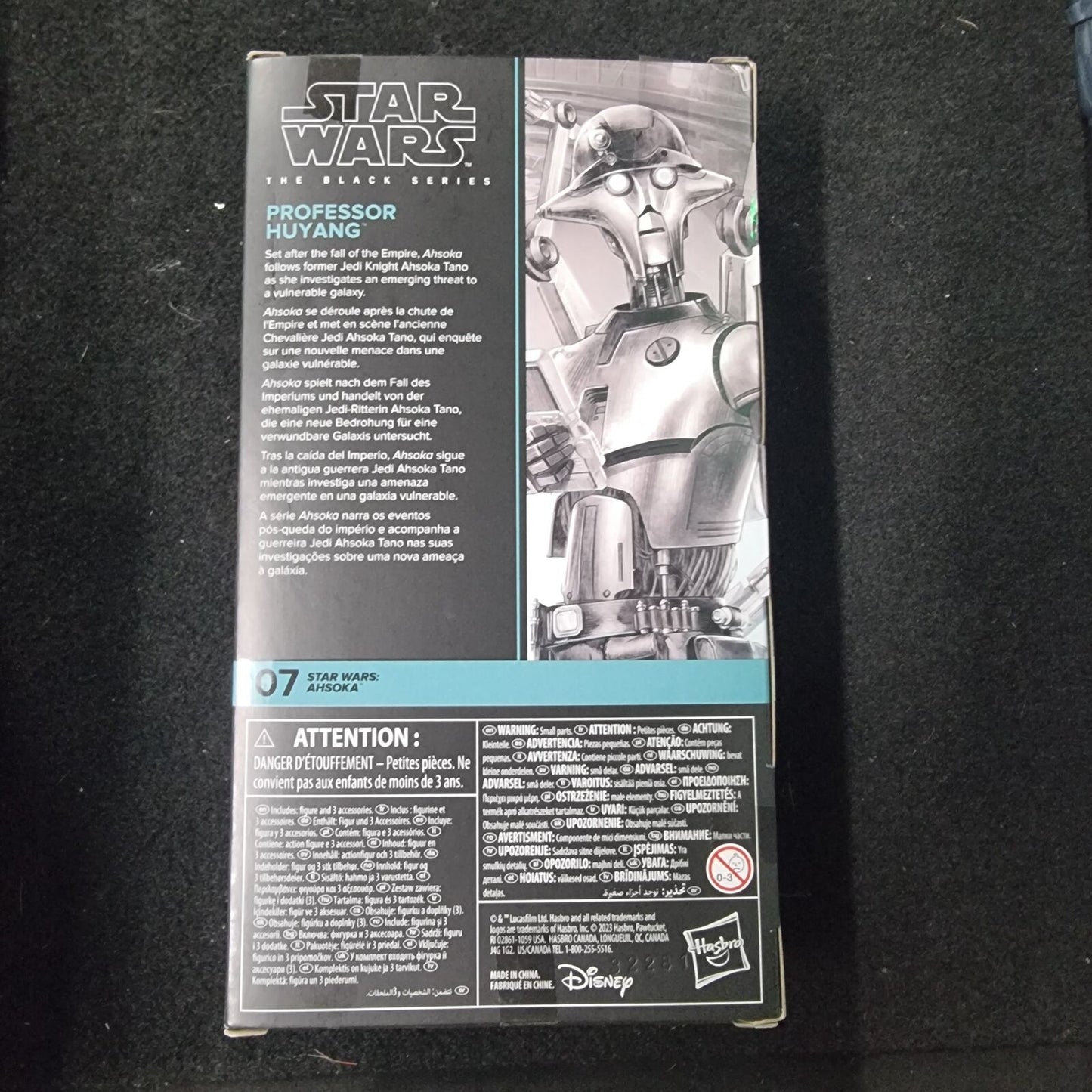 Hasbro Star Wars The Black Series Professor Huyang