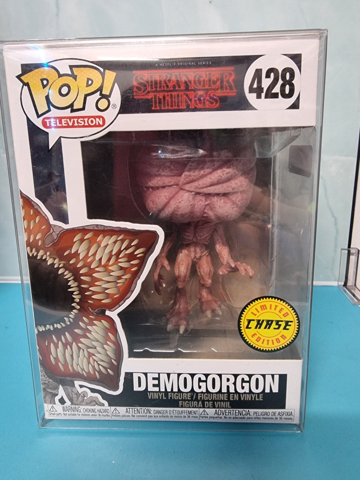 Funko Pop! TV: Stranger Things - Demogorgon Limited CHASE #428 Vinyl Figure 