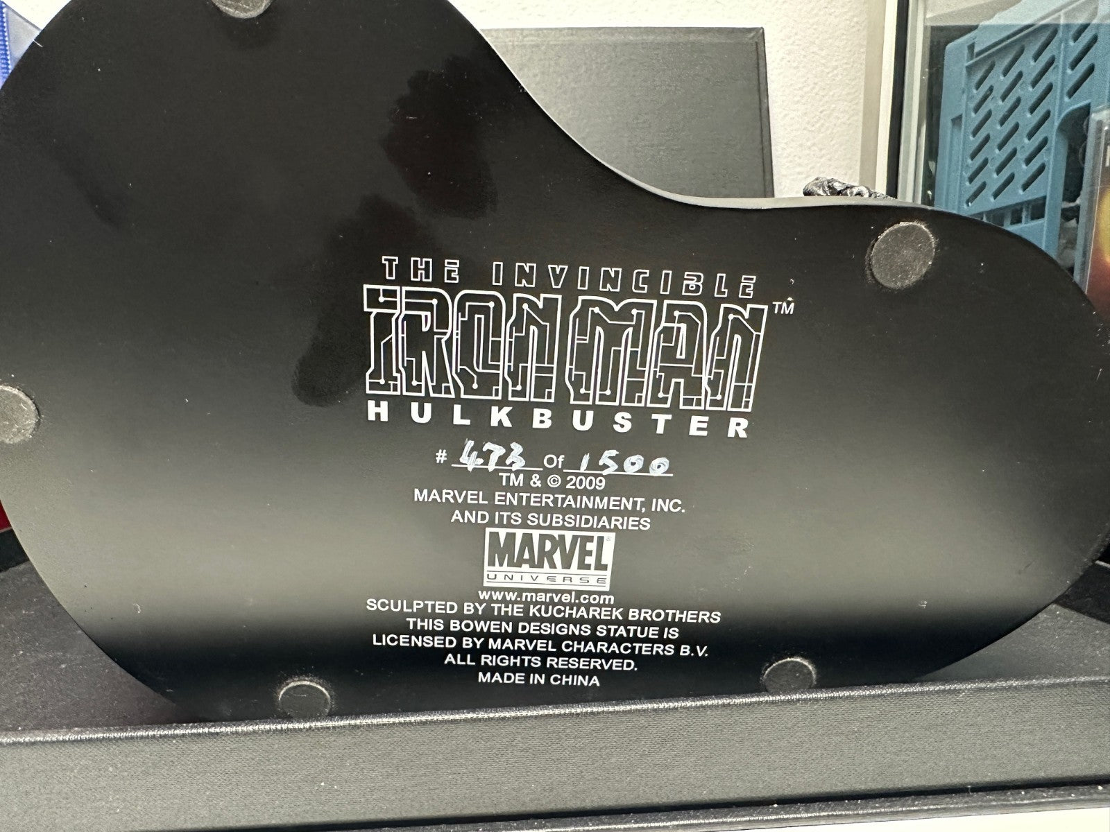 Invincible Iron Man Hulkbuster - Bowen Designs - Marvel Universe 473/1500 Rare