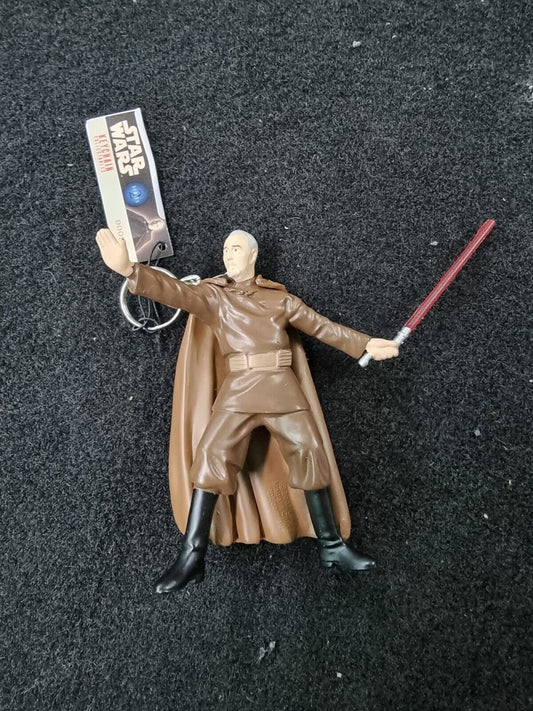 1 x STAR WARS COLLECTABLE Key Chain Count Dooku