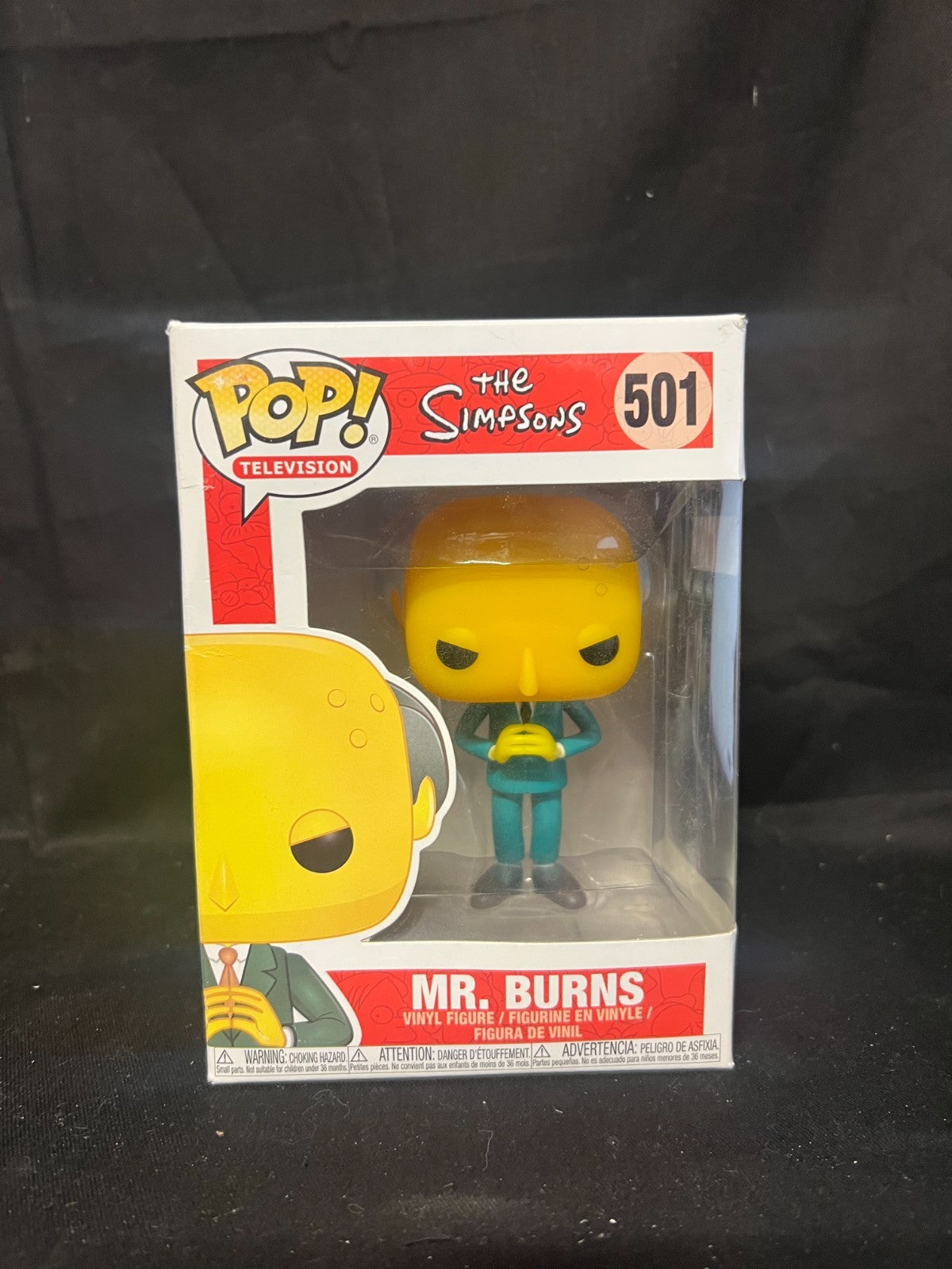 Mr Burns Pop 501 -  The Simpsons Funko Pop! 2019 - Vaulted