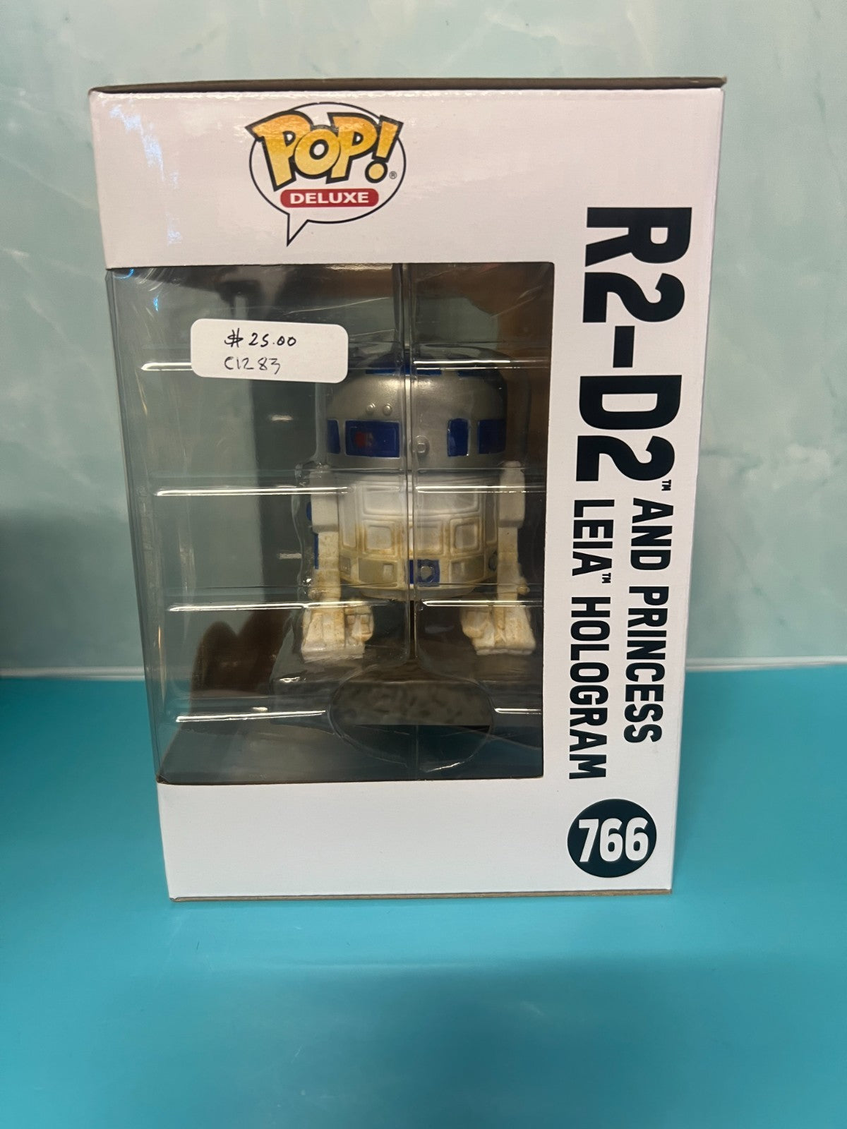 Funko Pop! Star Wars R2-D2 and Princess Leia Hologram #766