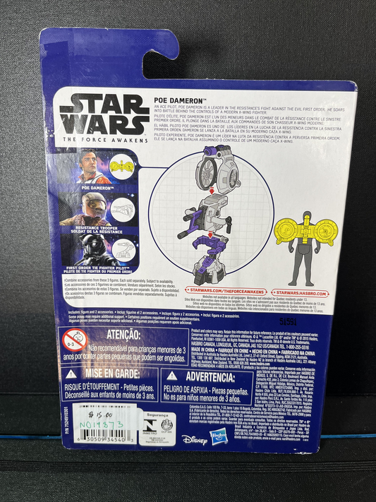 Poe Dameron Star Wars The Force Awakens 3.75 Action Figure