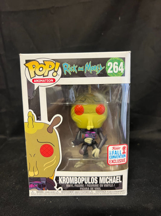 Pop Funko #264 Rick & Morty Krombopulos Michael NYCC 2017