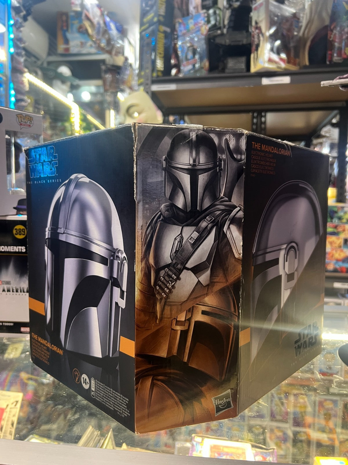 STAR WARS - The Black Series - Mandalorian Premium Roleplay Helmet - BNIB