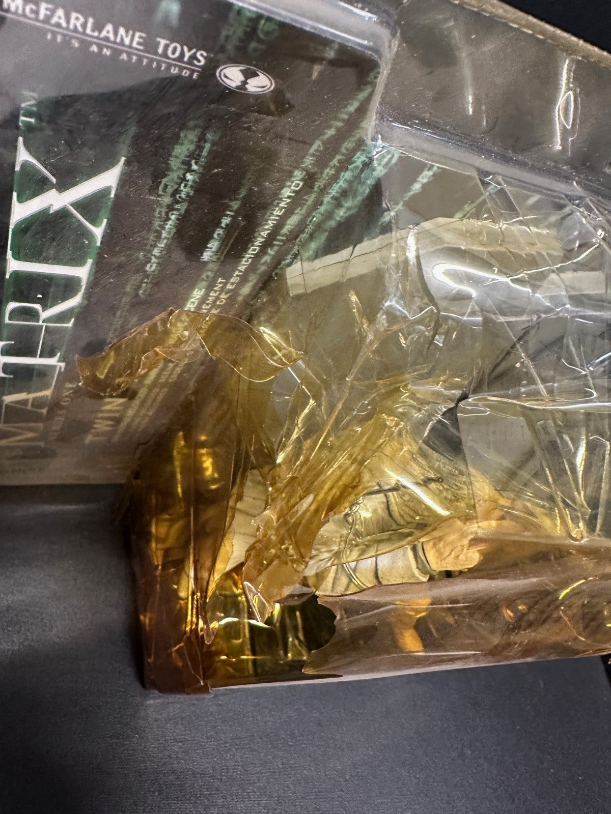 The Matrix McFarlane Toys Series Two Twin 1Action Figure Damaged Package