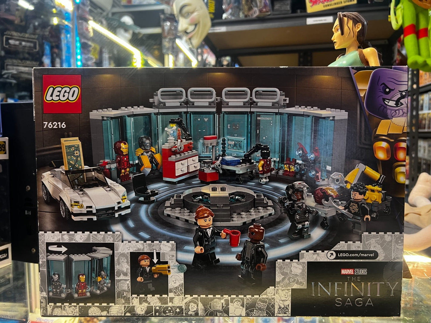 Lego - 76216 - Iron Man Armoury - Infinity Saga -  Sealed -