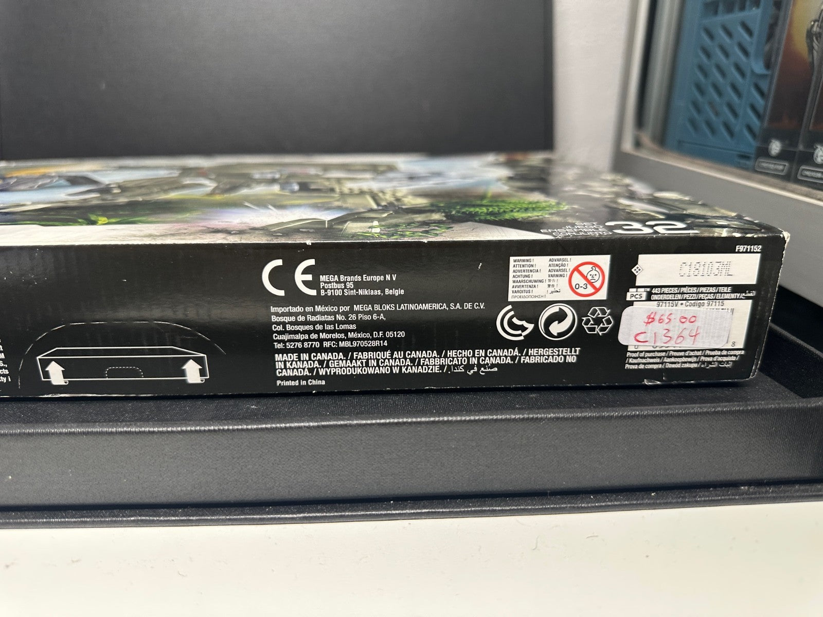 Mega Bloks Halo Interlocking Blocks - 443 Piece 97115 UNSC Mantis