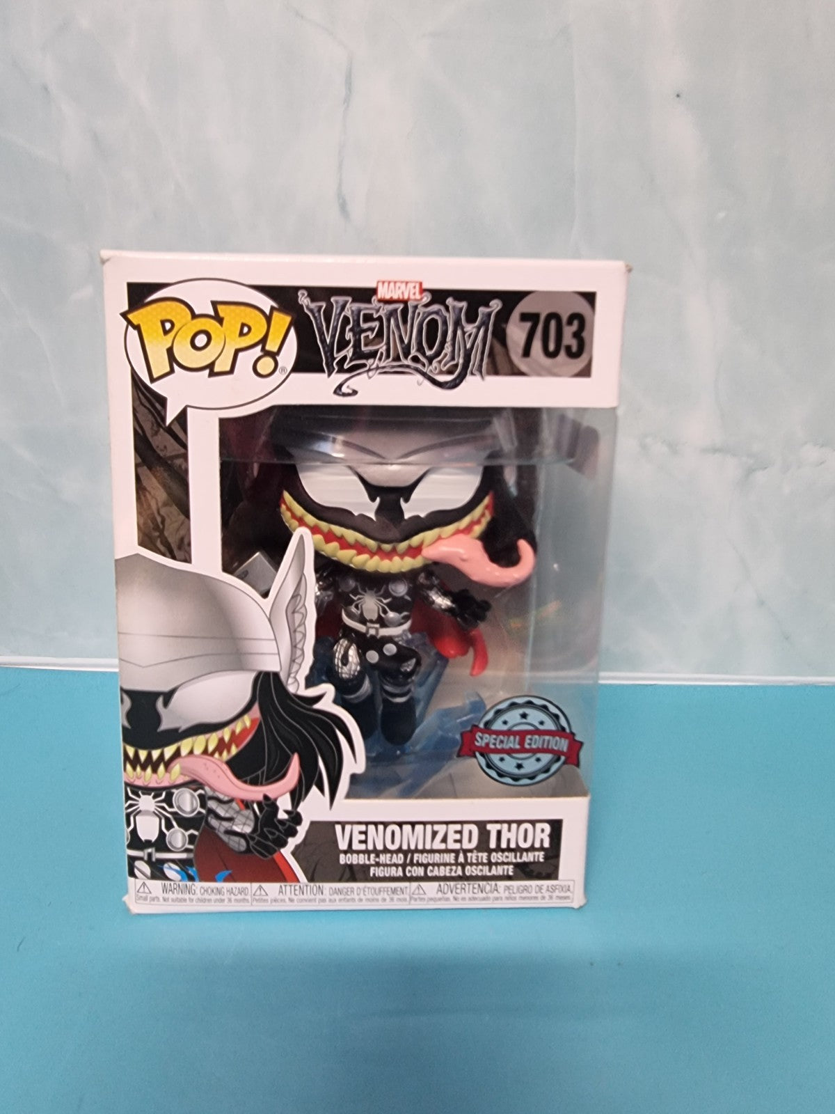 Funko Pop! Vinyl Marvel Venom Venomized Thor #703