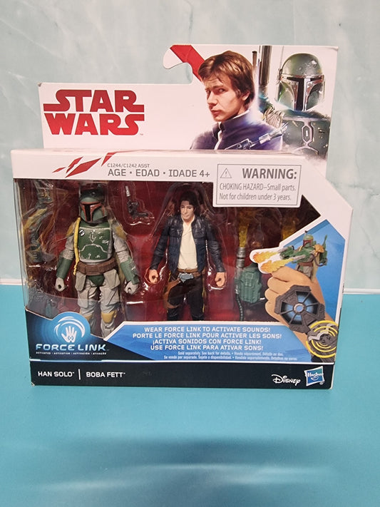 Hasbro Star Wars Han Solo & Boba Fett 2-Pack Action Figure