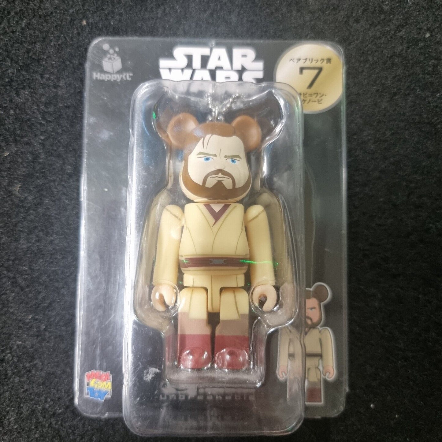 MEDICOM TOY Bearbrick Star Wars Obi Wan Kenobi Happy Lottery 7